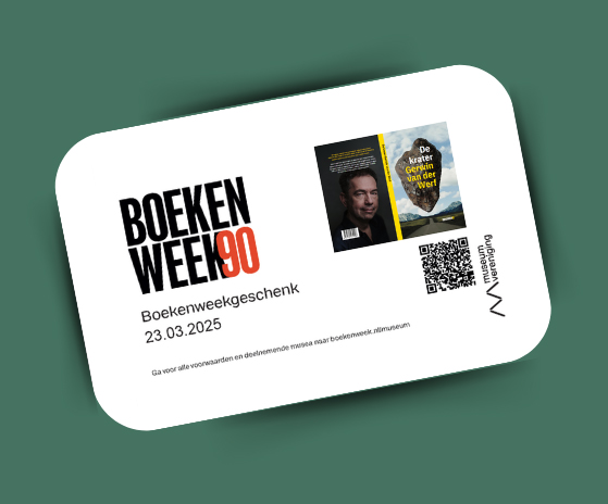 Gratis toegang met het Boekenweekgeschenk ‘De krater’