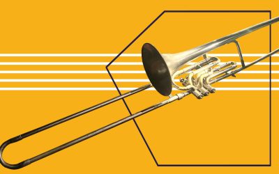 De gecombineerde trombone