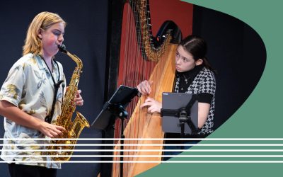 Zolderconcert 22 februari – Harp-saxofoonduo Axel en Nora
