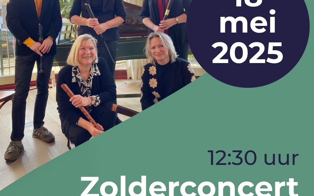 Zolderconcert – 18 mei – Wood’n Voices
